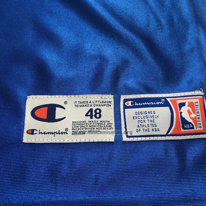Camiseta Philadelphia 76ers Allen Iverson NO 3 Retro Azul2